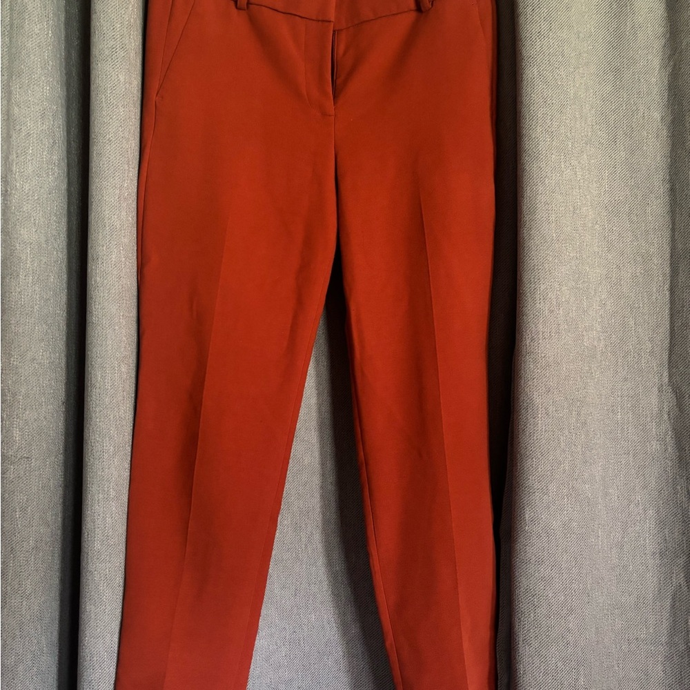 J. Crew Women's Rust Trousers